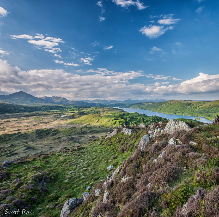 Coniston-from-Balwith-Fells 
 Keywords: uk nw england summer mountains lake water moor