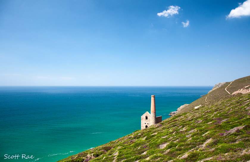 Wheal Coates 
 Keywords: UK sea coast summer buildings water england cornwall sw