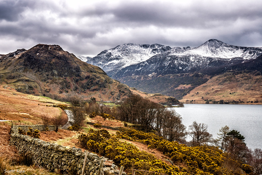 Crummock-Water 
 Keywords: uk nw england winter water lake mountains trees