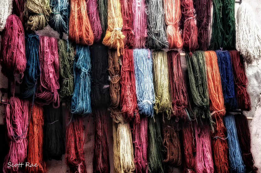 Marrakech-Souk-silks 
 Keywords: morocco africa world abstract street