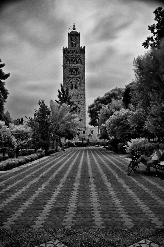 Morocco 123 
 Keywords: morocco africa world infrared b&w street