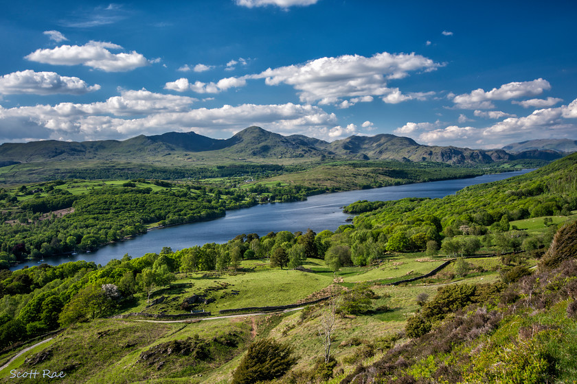 On-Brock-Barrow 
 Keywords: uk nw england summer mountains trees lake water