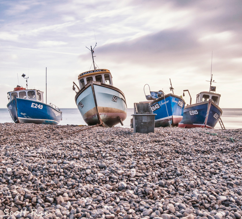 Beer Boats 2 
 Keywords: UK winter england Devon SW sea coast water transport